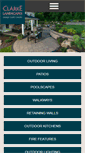 Mobile Screenshot of clarkelandscapes.com